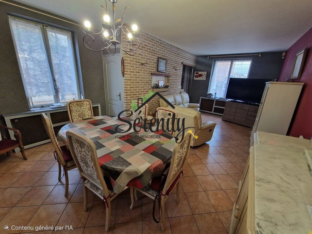 Vente Maison Maison, 3 chambres, cave, garage, parking Loos