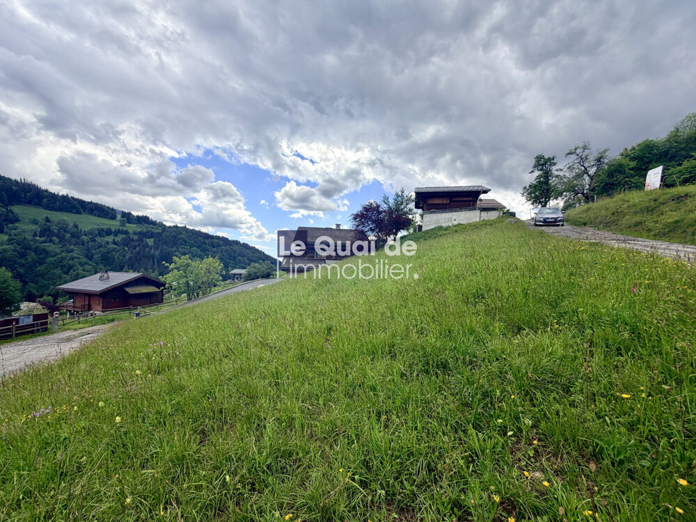 Vente Terrain Flumet – Le Pontet – Terrain constructible 669 m² – Vue m Flumet ()
