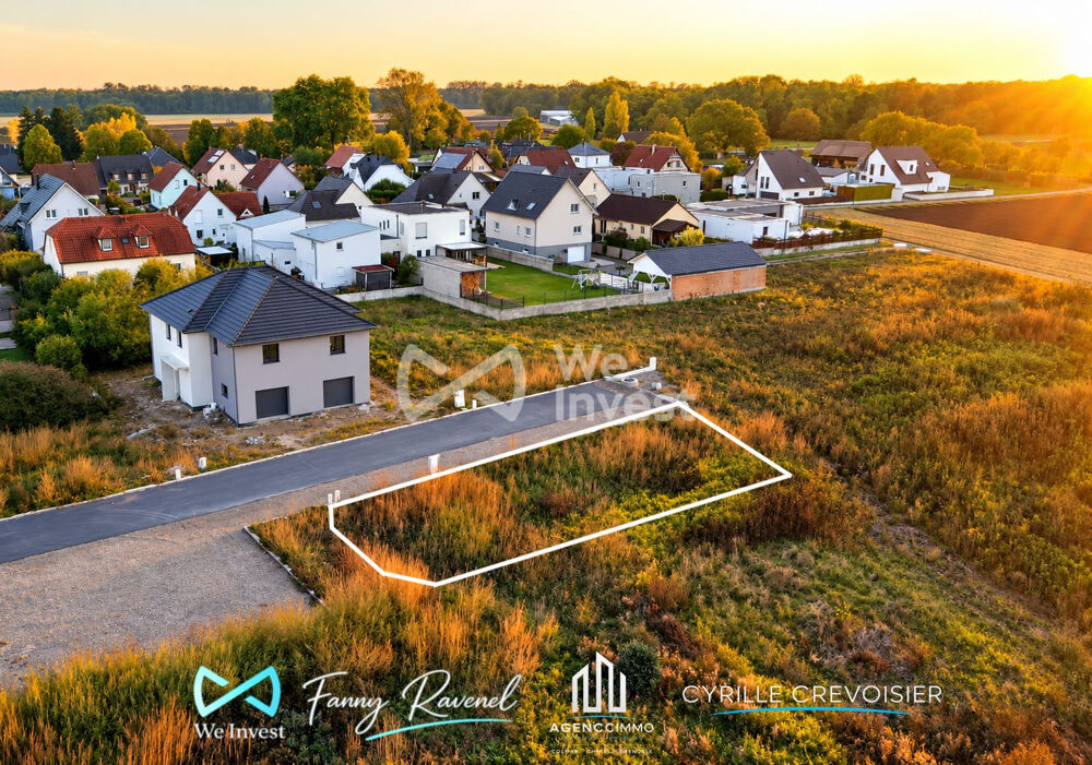   Terrain constructible - 487m2 - BINDERNHEIM Bindernheim