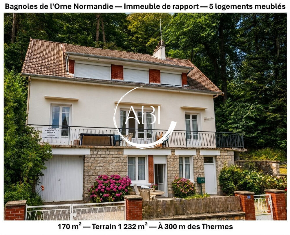 Vente Immeuble Immeuble de rapport à Bagnoles de l'Orne Normandie - 5 logeme Bagnoles de l'orne normandie