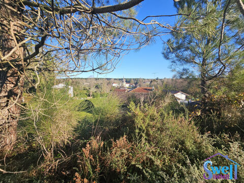 Terrain &agrave; b&acirc;tir de 2951m&sup2; avec vue panoramique sur le village 170000 40170 Lévignacq