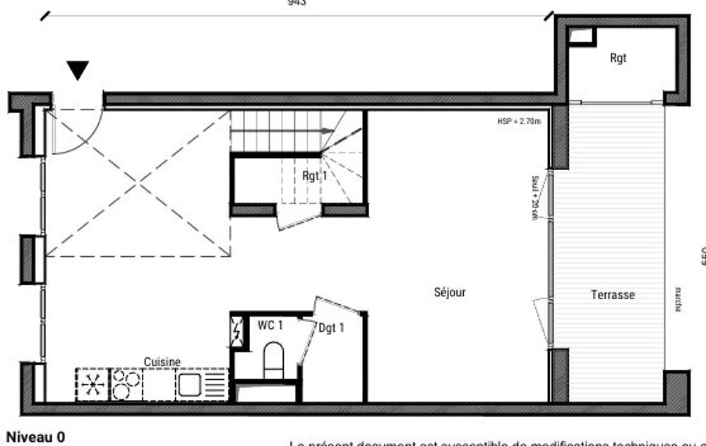 Appartement T4 duplex