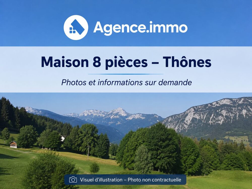 Maison 8 pièces 202 m² · à Thônes · 202 m² · 949 000 €