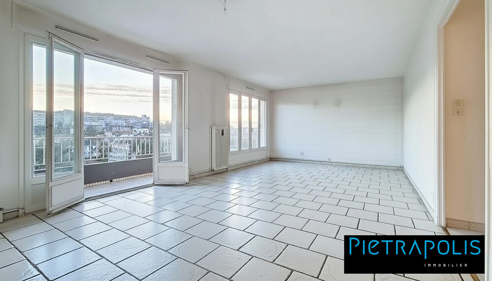 Proche Lyon 3 - T4 de 92m² avec balcon et garage