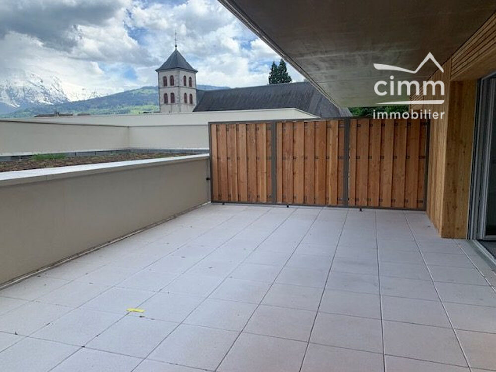 A LOUER SALLANCHES - T3 MEUBLE AVEC TERRASSE ET 2 GARAGES