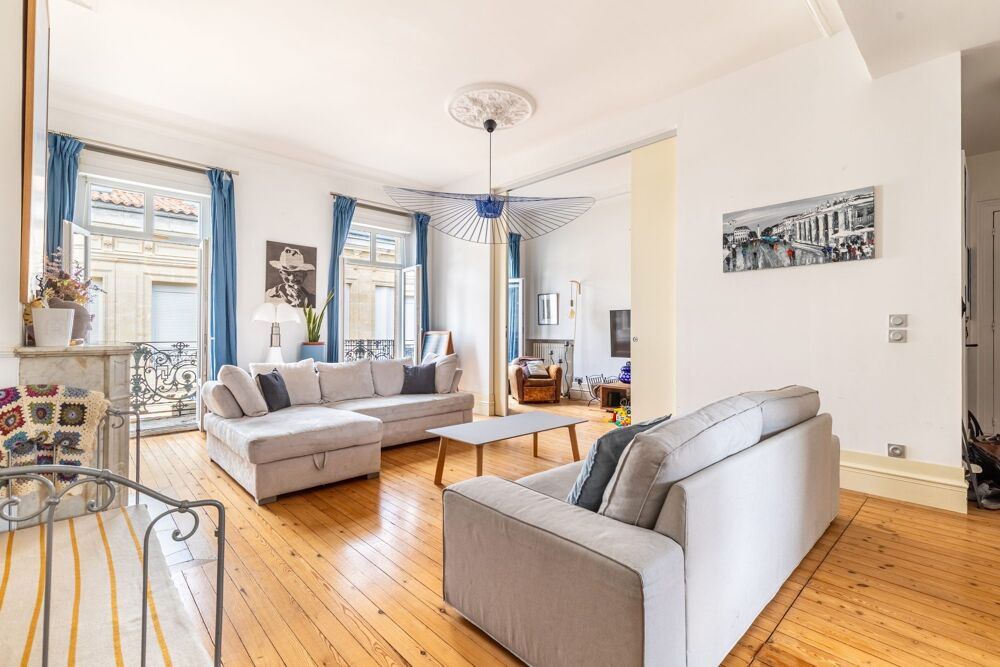 Vente Appartement Sublime appartement bourgeois de 154m2 avec terrasse et parking Bordeaux