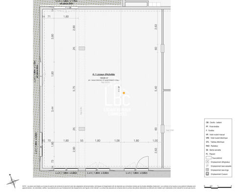   Trignac - À vendre local commercial 100,84 m² 