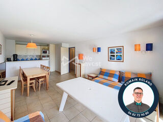 Vente Appartement T2/3 en rez-de-jardin face au chenal - La Coudalère - 51,26m² Le barcarès