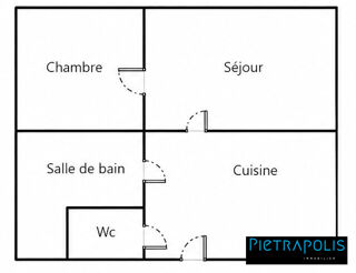  Appartement à vendre 2 pièces 39 m²