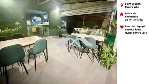 Fonds de commerce 70 m&sup2; Saint Joseph 30000 97480 Saint-joseph