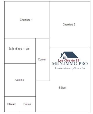  Appartement � vendre 3 pi�ces 59 m�