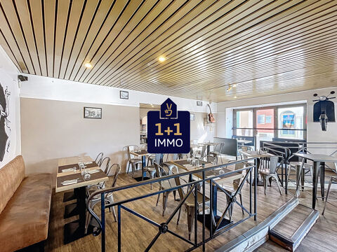   Restaurant- bar à fort potentiel situé sur angle passant 