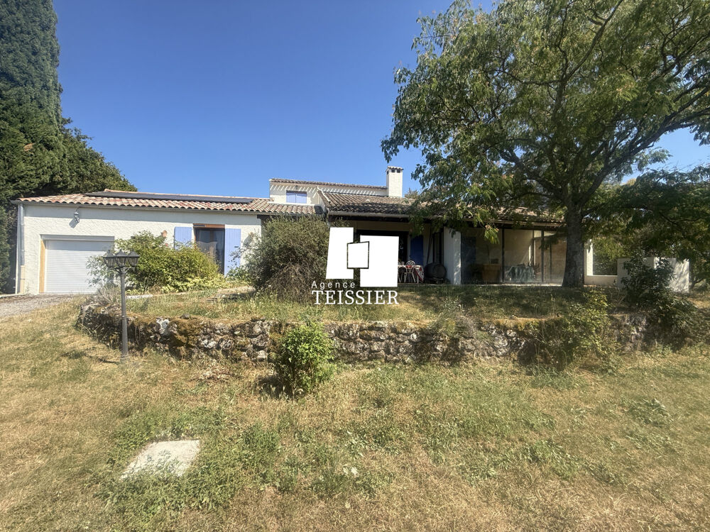 Vente Maison Sud Ardèche : 07260 Rosieres, Villa avec piscine sur 6800 m² Rosières