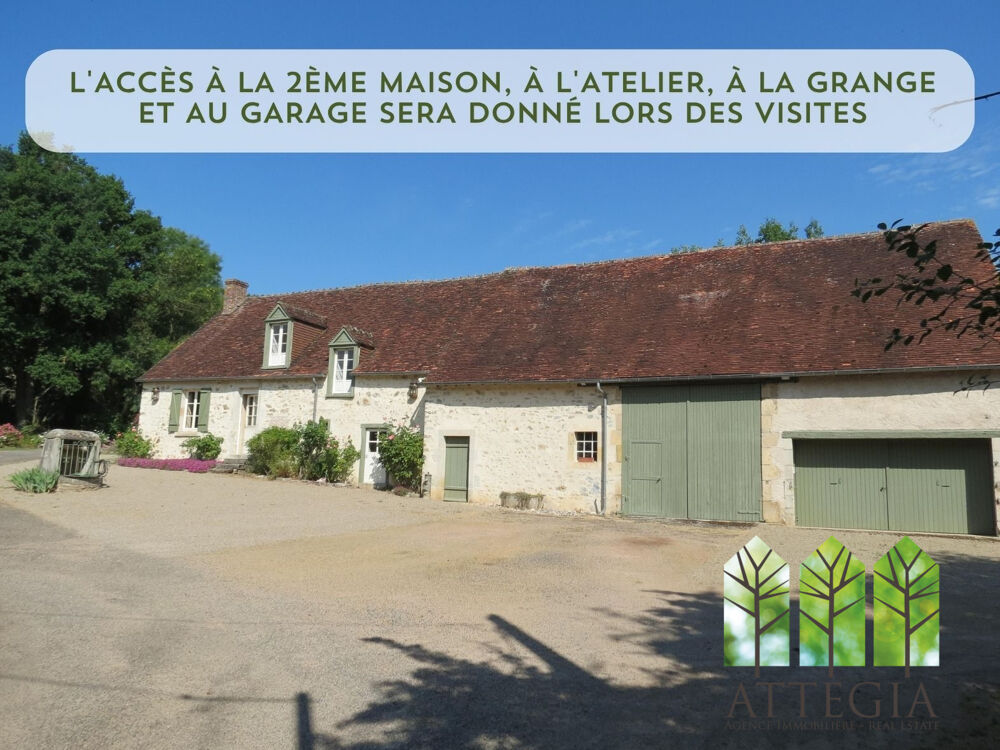 Vente Maison Petit Hameau avec Deux Belles Maisons en Pierre, Piscine Chauff? Saint-denis-de-jouhet