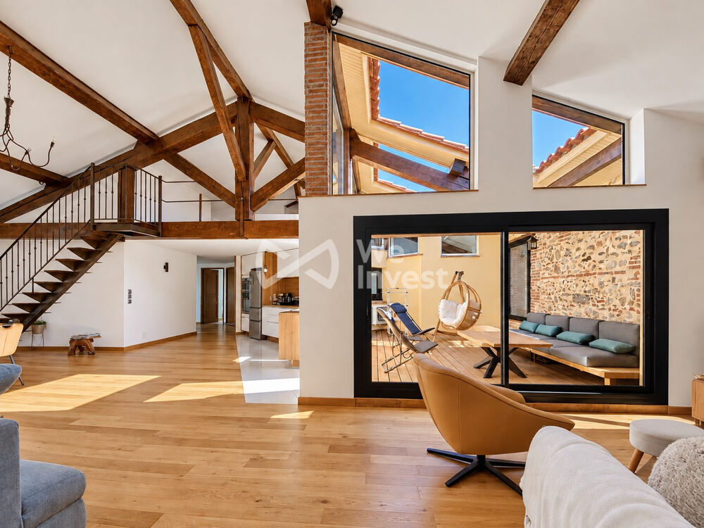Duplex de caractère rénové, 4 chambres, 188 m²