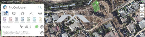 Terrain 392 m&sup2; Trois bassins 131085 97426 Les trois-bassins