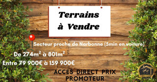  Terrain � vendre 274 m�