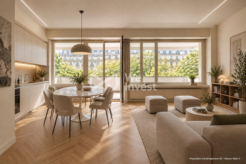 Vente Appartement PARIS 16e – EXELMANS | 90 M² À RÉINVENTER – TERRASSE 18 M Paris 16