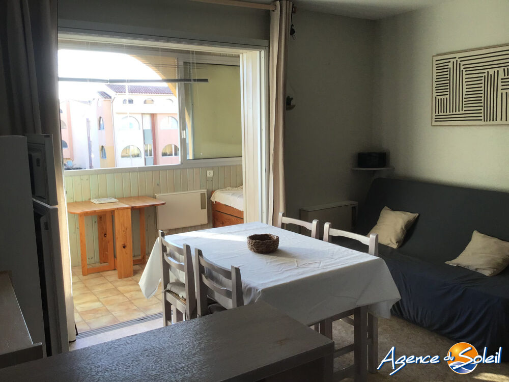 Vente Appartement Direct plage et à 300 m du Port,appart T2cabine+loggia Port leucate