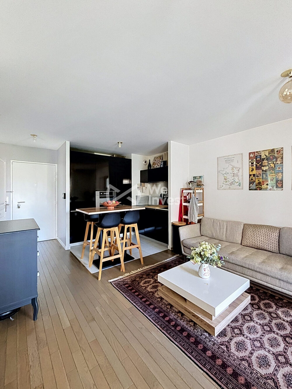Boulogne-Billancourt  Rive de Seine - Élégant 2 pièces ave