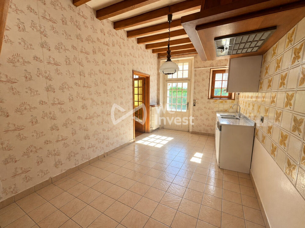 Maison ancienne de 113m², 5 pièces, 4 chambres, terrain 1248m?