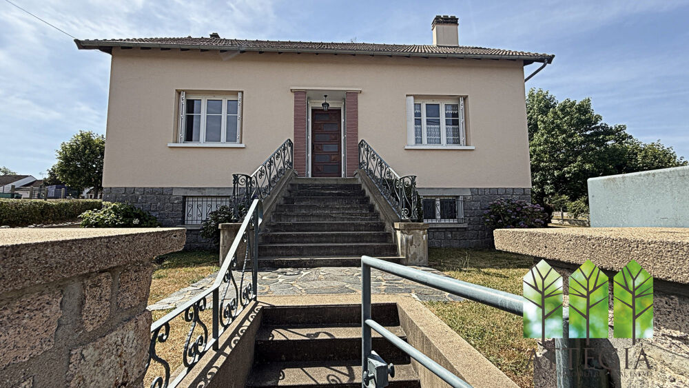 Maison individuelle 4 chambres avec jardin clos, à deux pas du