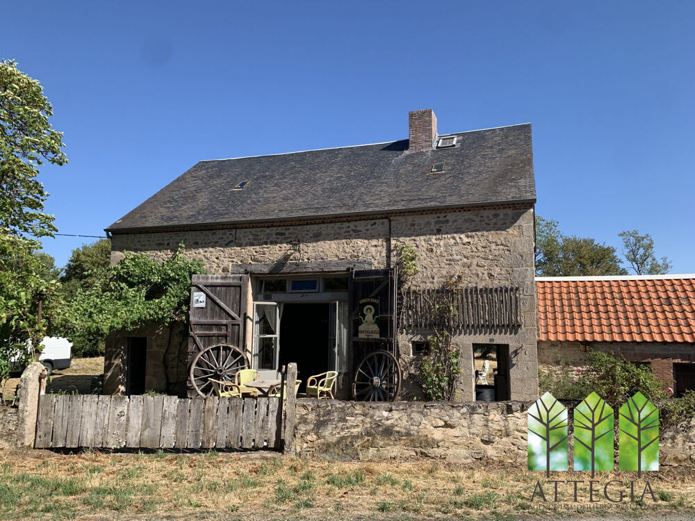 Maison de Caractère Rustique de 4 Chambres avec Grange, Vue sur