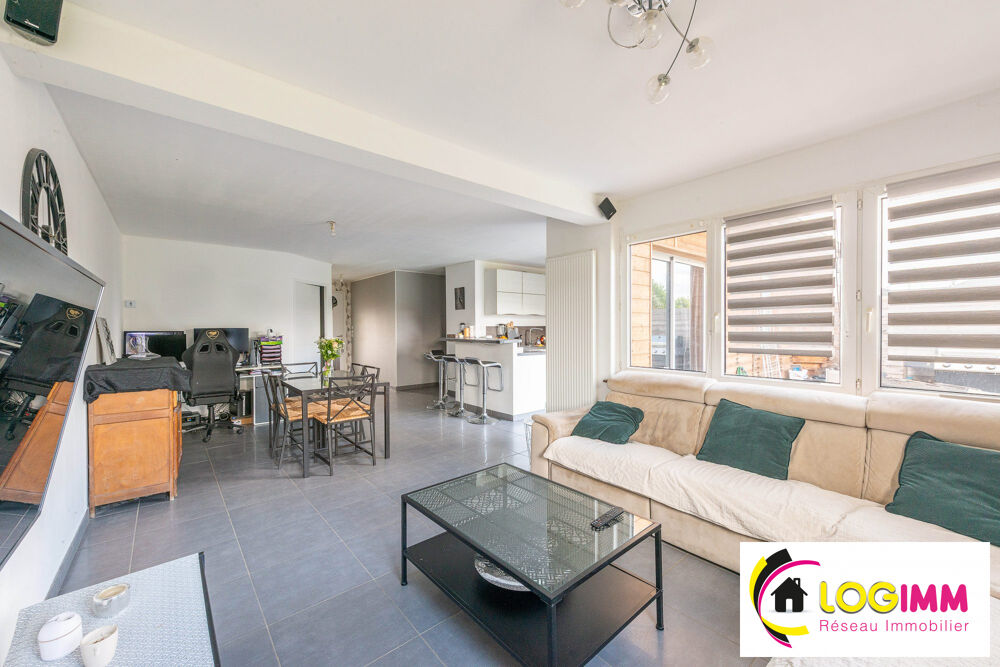 Plain-pied - jardin - 2 chambres + bureau