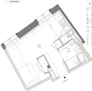  Appartement � vendre 1 pi�ce 25 m�