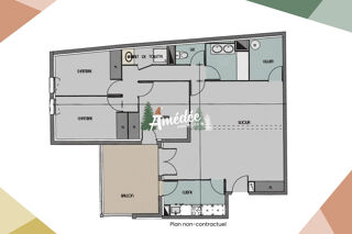  Appartement � vendre 4 pi�ces 93 m�