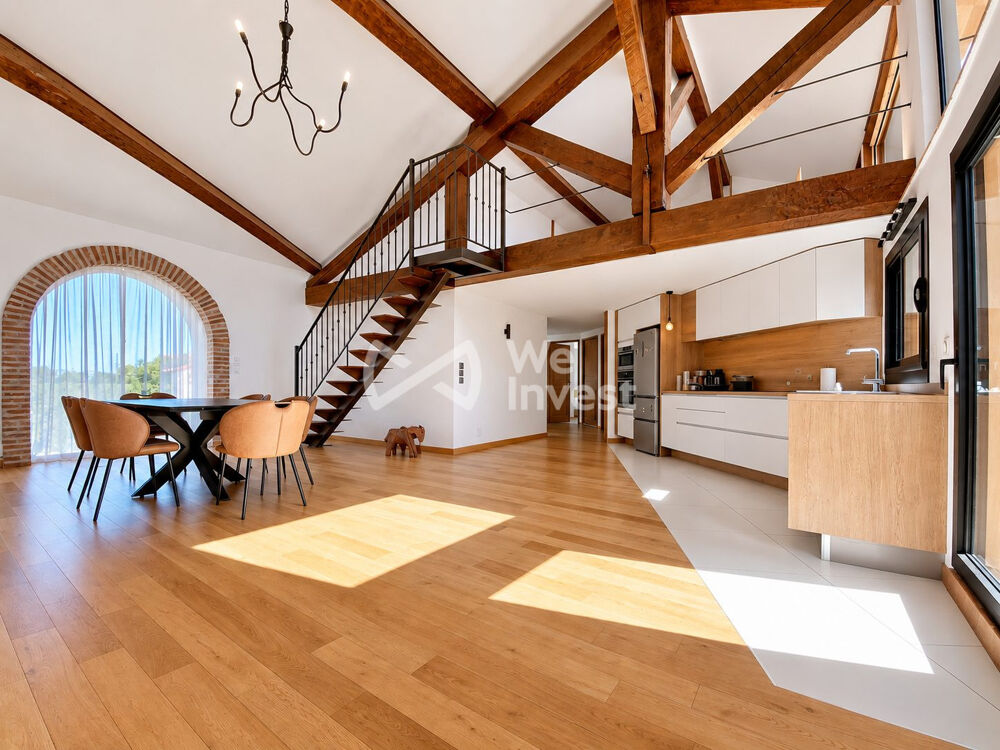 Duplex de caractère rénové, 4 chambres, 188 m²