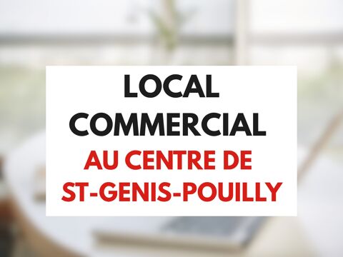 Local commercial de 174m&sup2; - SAINT-GENIS-POUILLY CENTRE 525000 01630 Saint-genis-pouilly