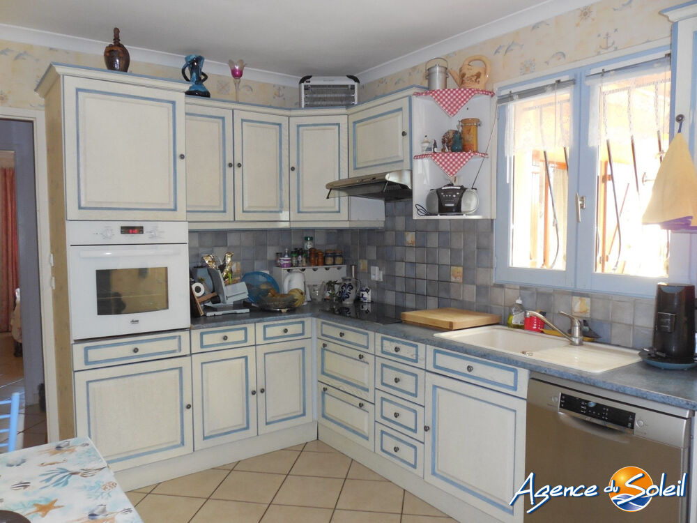 Vente Maison Villa T4 de plain-pied sur terrain de 1379 m² avec garage La palme