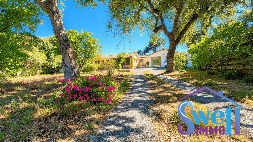 Sur beau jardin arboré et clos de 1041m², maison T3 72m², ter