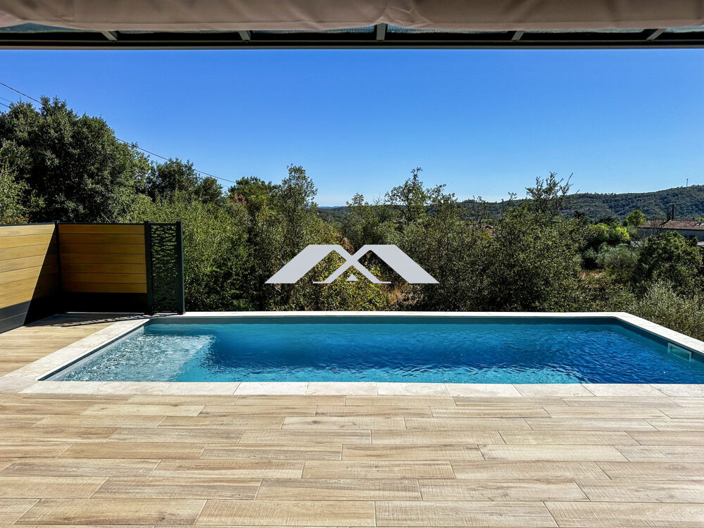 Vente Maison Villa contemporaine de plain-pied avec piscine Les Mages Les mages