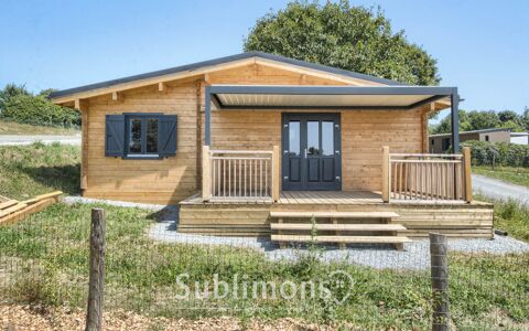   Chalet Bois 46 m� - PRL Sulniac Maison - 4 pi�ce(s) - 46 m�