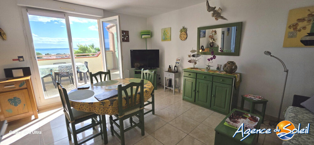 Vente Appartement SUPERBE VUE MER-PLAIN PIED T3 + 2 PARKINGS Saint-pierre-la-mer