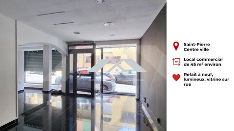 Local commercial 45 m&sup2; Saint Pierre 1607 97410 Saint-pierre