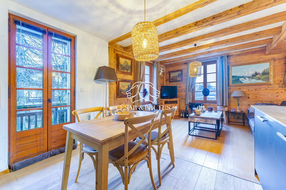 RARE À LA VENTE : le charme d'un appartement dans un chalet à