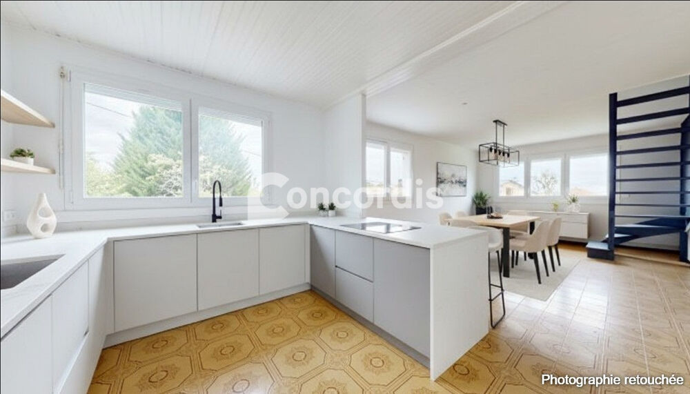 Maison 4 chambres, Garage 75 m²