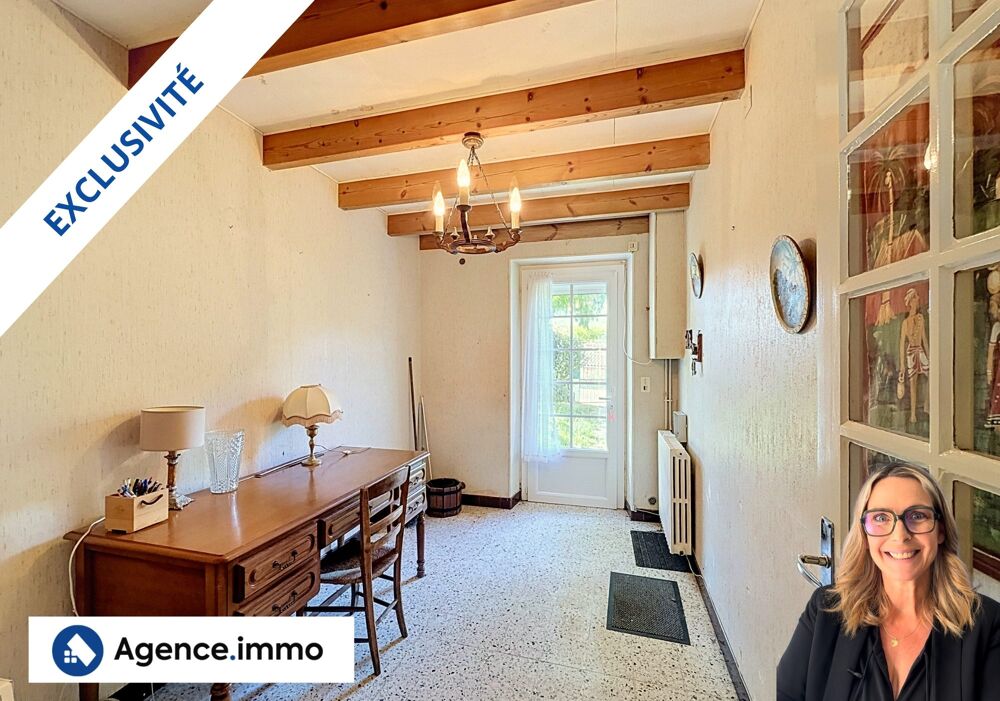 Maison avec grand terrain + dépendance
