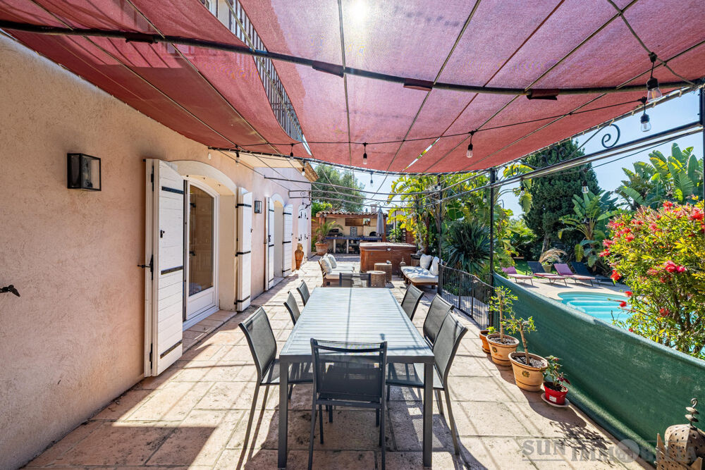 Vente Maison Villa provencale à Cagnes sur Mer, piscine, vue mer, au calme a Cagnes-sur-mer