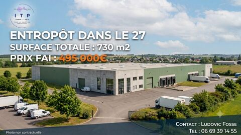 ENTREPOT AVEC BUREAUX 495000 27370 Saint-pierre-des-fleurs