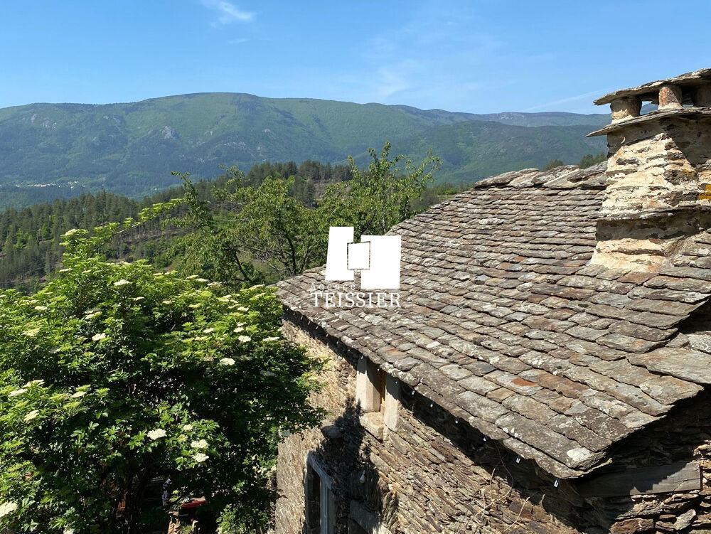 Hameau ancien avec vue panoramique