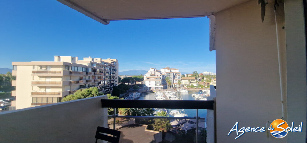 Vente Appartement Beau studio avec terrasse plein sud et vue sur le port Canet-en-roussillon