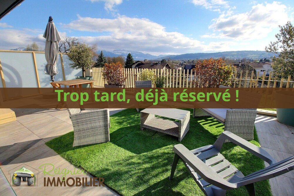 Vente Appartement REIGNIER PROCHE CENTRE – Superbe T3 en duplex de 66,68 m² ave Reignier-Ésery