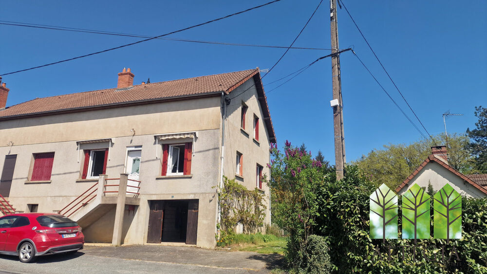 Vente Maison Maison mitoyenne d'un côté avec jardin, 4 chambres et sous-s Boussac-bourg