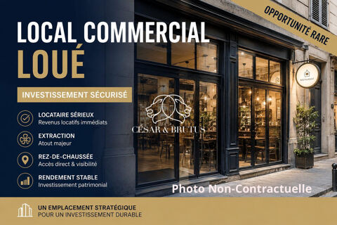 OFF MARKET- MURS COMMERCIAUX -Lyon 7 Gerland - Bar/restaurant 357000 69007 Lyon