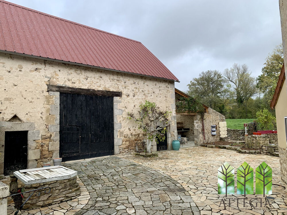 Vente Maison Charmante Maison de Bourg de 4 Chambres avec Grande Grange et Ja Saint-silvain-sous-toulx