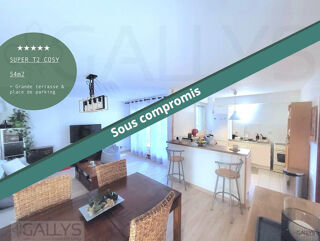  Appartement  vendre 2 pices 54 m